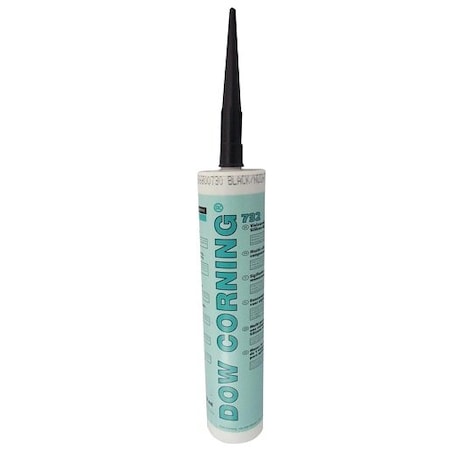 Dow Corning Specialty Purpose Silicone Sealant, Multipurpose, Cartridge, Paste 732 BLACK 10.1OZ / 300ML CTG